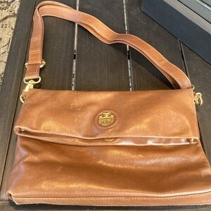 Tory Burch Dena 3-Way Brown Crossbody Handbag